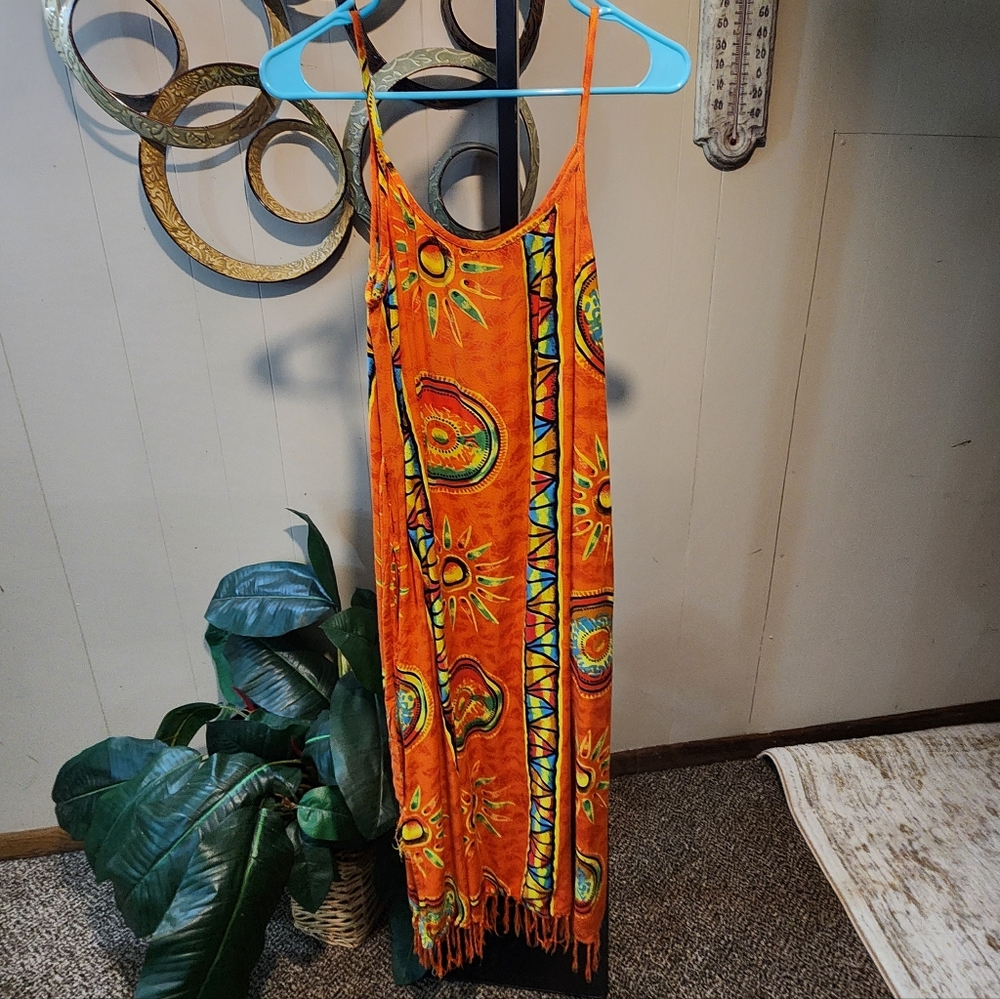 Raja Beautiful Bright Boho Dress